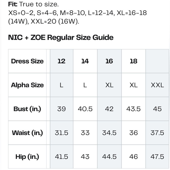 NWOT black Nic+Zoe military style jacket XXL - Picture 12 of 14